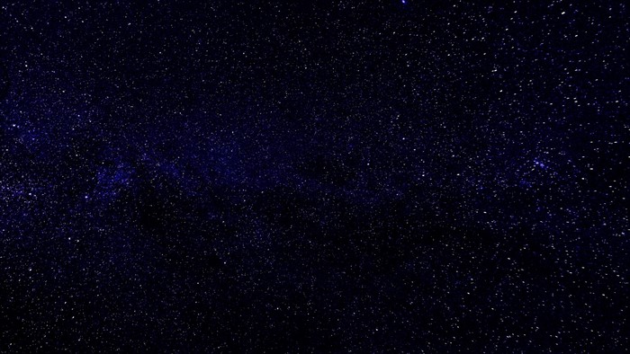 Night sky full of stars
