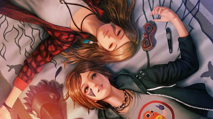 Max Caulfield and Chloe Price from Life is Strange