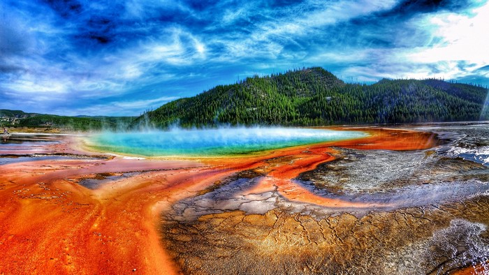 Grand Prismatic Spring, Yellowstone National Park