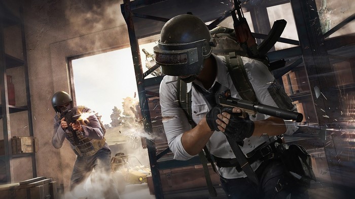 PlayerUnknowns Battlegrounds players in combat