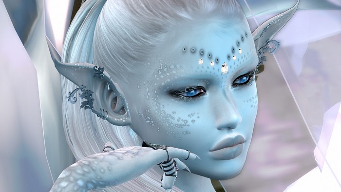 4K Fantasy Elf Girl