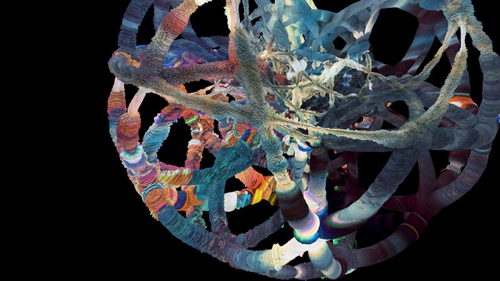 Abstract 3D fractal structure