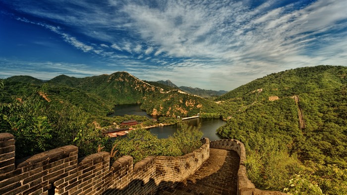 4K Great Wall of China Landscape
