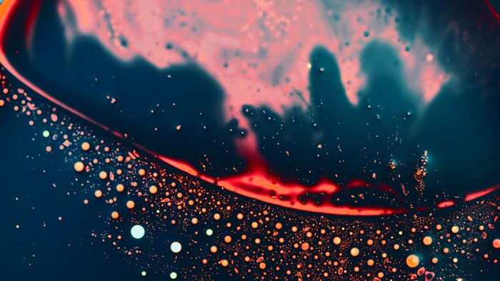 Liquid Metal Abstract