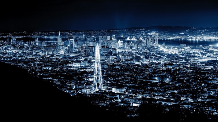 San Francisco Cityscape at Night