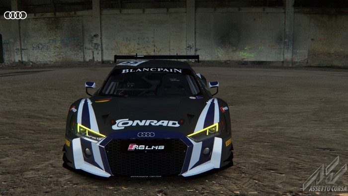 Audi R8 LMS Blancpain Conrad Racing Car