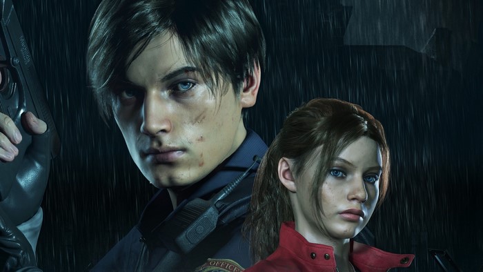 Leon and Claire from Resident Evil 2