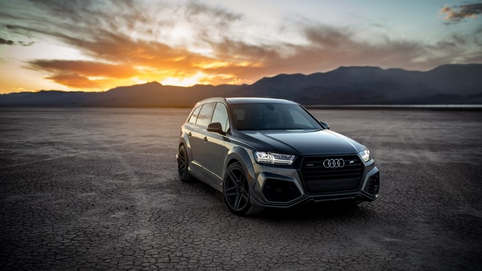4K Audi ABT SUV on Cracked Earth