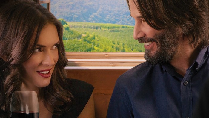 Winona Ryder and Keanu Reeves in Destination Wedding