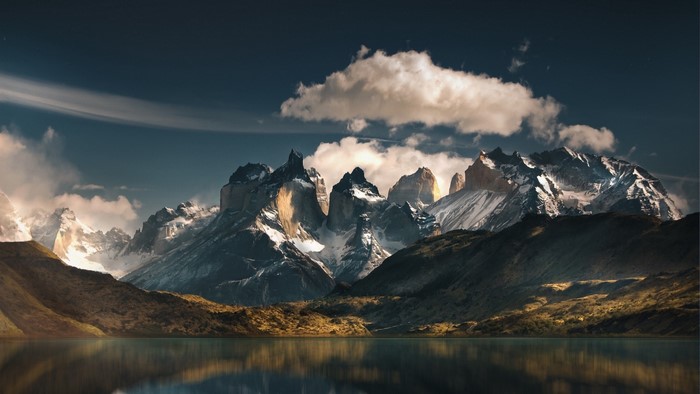 Torres del Paine National Park Landscape
