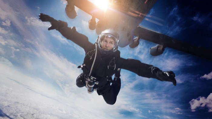 Tom Cruise as Ethan Hunt in Mission Impossible Fallout