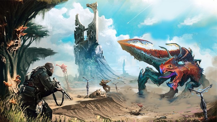 The Cycle: Frontier alien creature battle