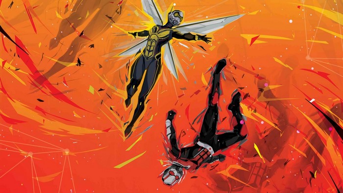 Ant-Man and The Wasp in action