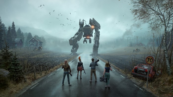 Generation Zero: Four survivors face a giant robot