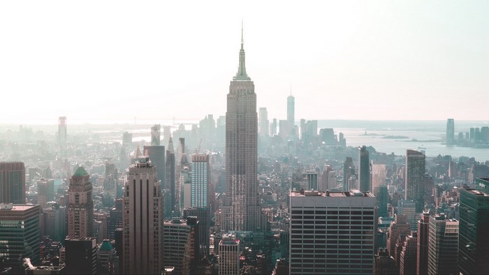 Empire State Building and New York City Skyline