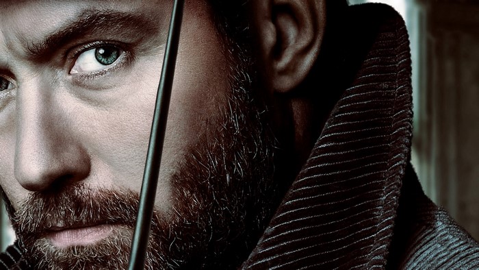 Jude Law as Albus Dumbledore in Fantastic Beasts