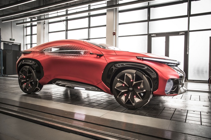 Chery FV2030 concept car in a studio