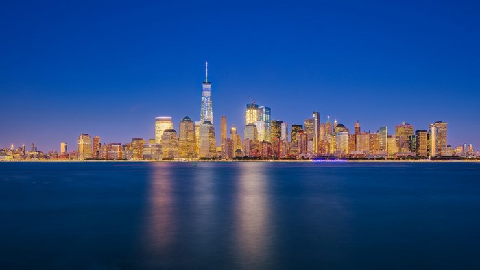 New York City Skyline at Dusk