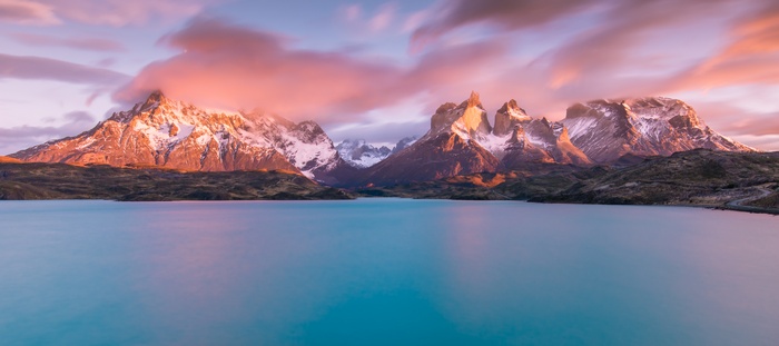 Hills, Morning, Torres del Paine National Park, Lake Pehoe, 5K, Lago Pehoe