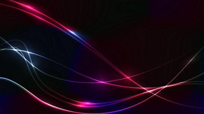 4K Rainbow Light Streaks