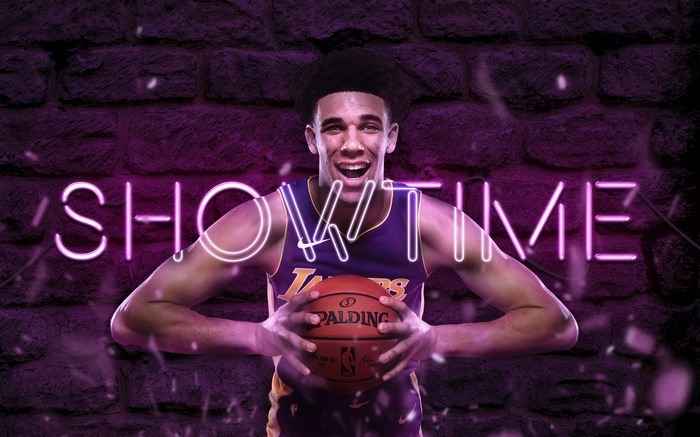 Lonzo Ball from NBA Showtime