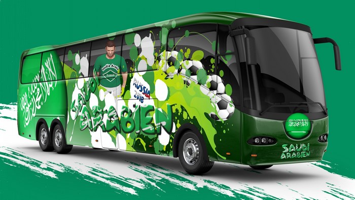 Saudi Arabia Bus 2018 FIFA World Cup