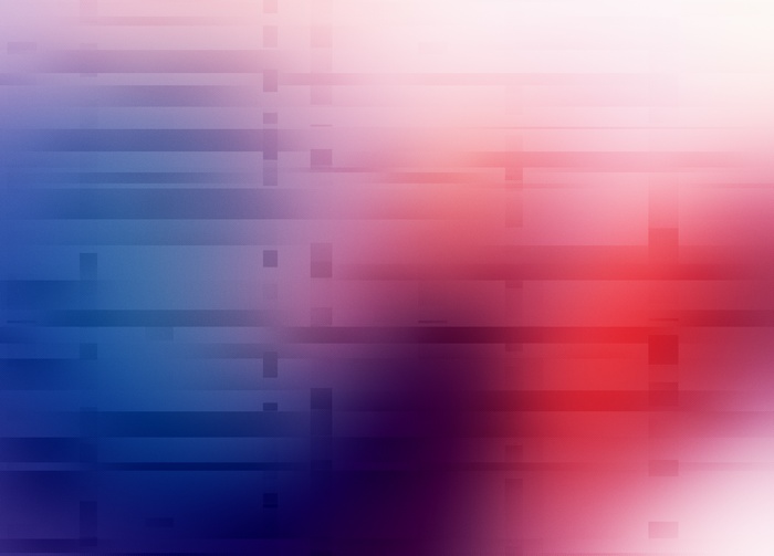 Abstract colorful pixelated texture with gradient