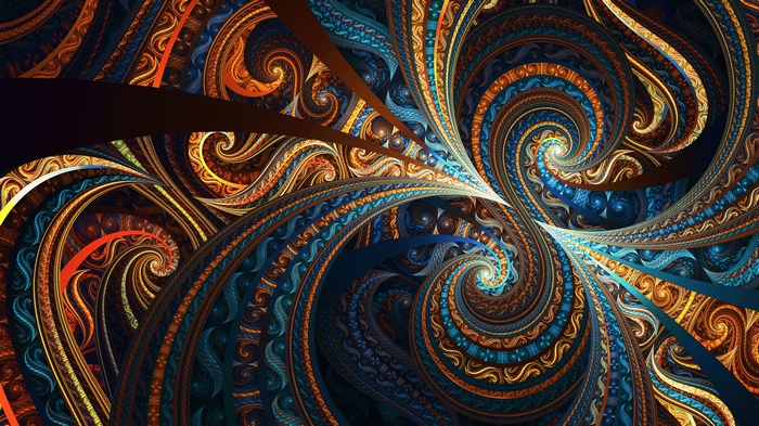 Fractal, Design, Colorful