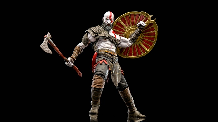 Kratos from God of War 4K