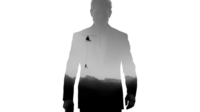 Ethan Hunt from Mission Impossible Fallout Double Exposure