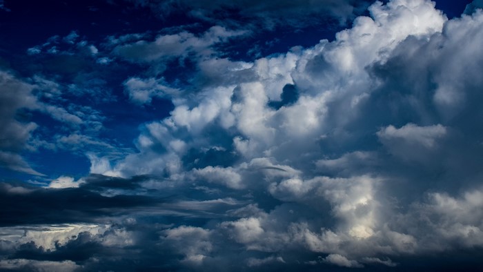 4K Clouds in a Dark Sky