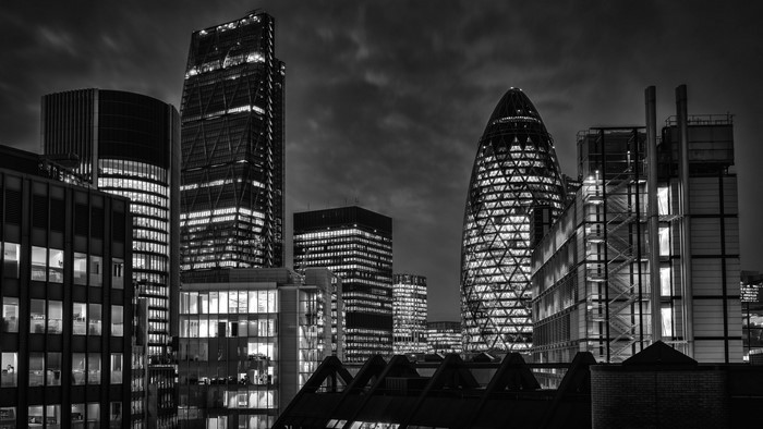 London Cityscape at Night