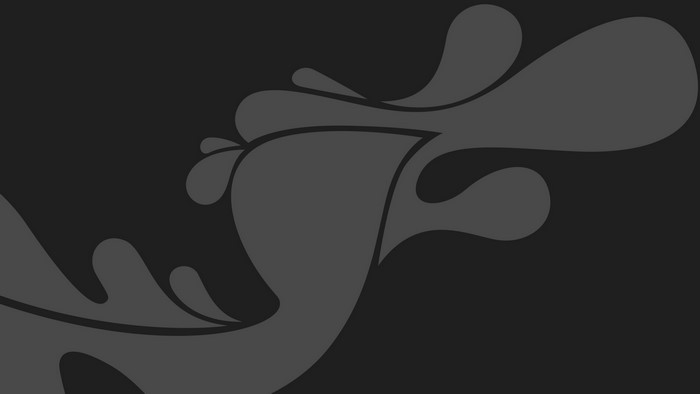 Gray abstract shapes on a dark background