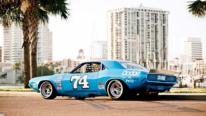 Richard Petty's 1973 Dodge Challenger Race Car