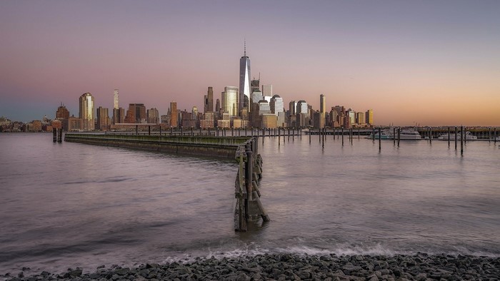 New York City Skyline at Dusk