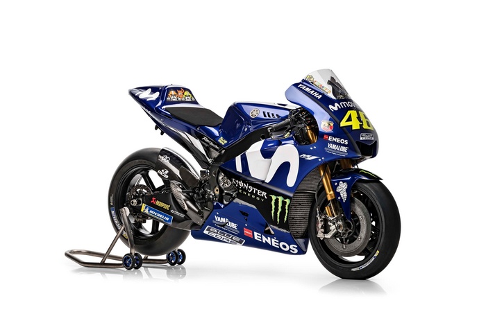 2018 Yamaha YZR-M1 Movistar Valentino Rossi Motorcycle