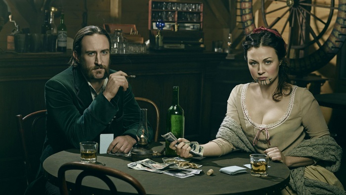 Robin McLeavy and Phil Burke from Hell on Wheels