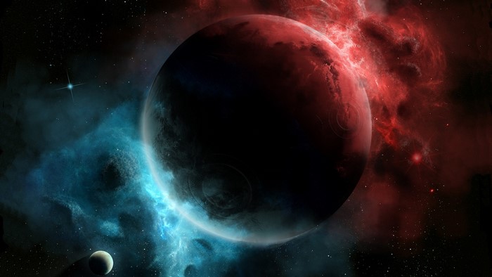Planets in a nebula