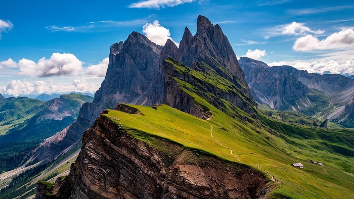 The Dolomites Mountains in Italy