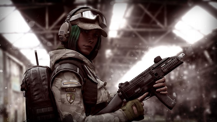 Ela from Rainbow Six: Siege