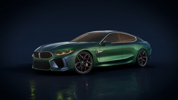 4K BMW Concept Car