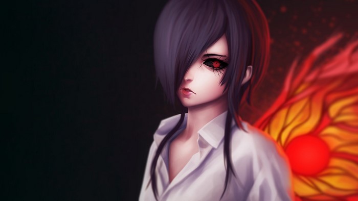 Touka Kirishima from Tokyo Ghoul