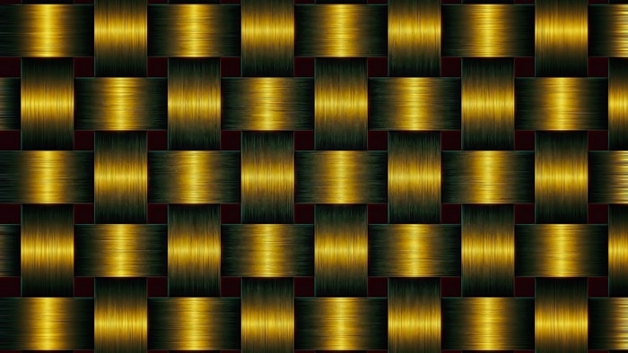 Woven Gold Texture Pattern