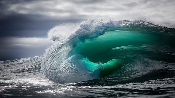 Crashing Ocean Wave