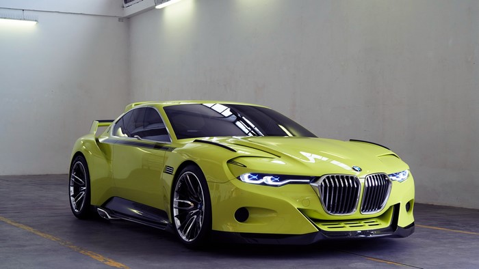 4K 2015 BMW CSL Hommage Concept Car