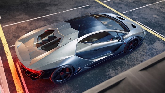 Lamborghini Centenario parked on asphalt
