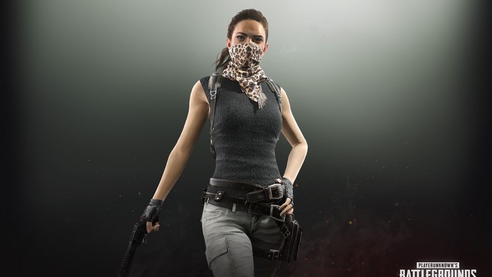 PlayerUnknown's Battlegrounds character with leopard print mask