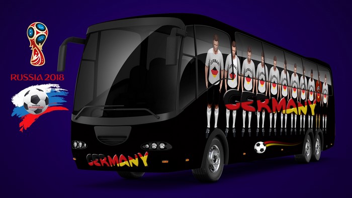 Germany Bus 2018 FIFA World Cup Russia