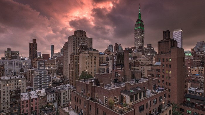 Empire State Building New York City Skyline