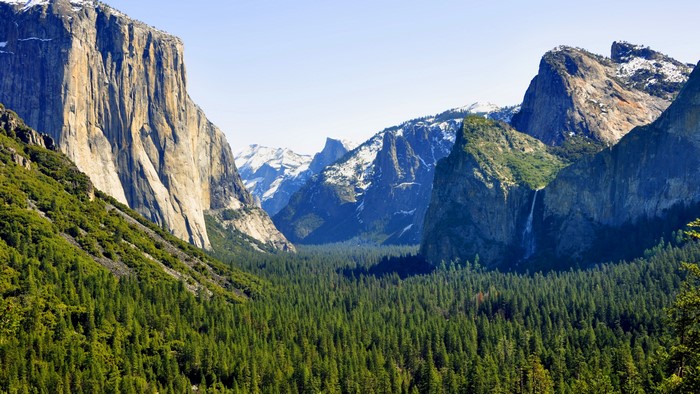 4K Yosemite Valley with El Capitan